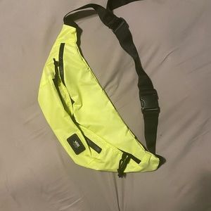 Unisex Vans Ward crossbody bag neon green